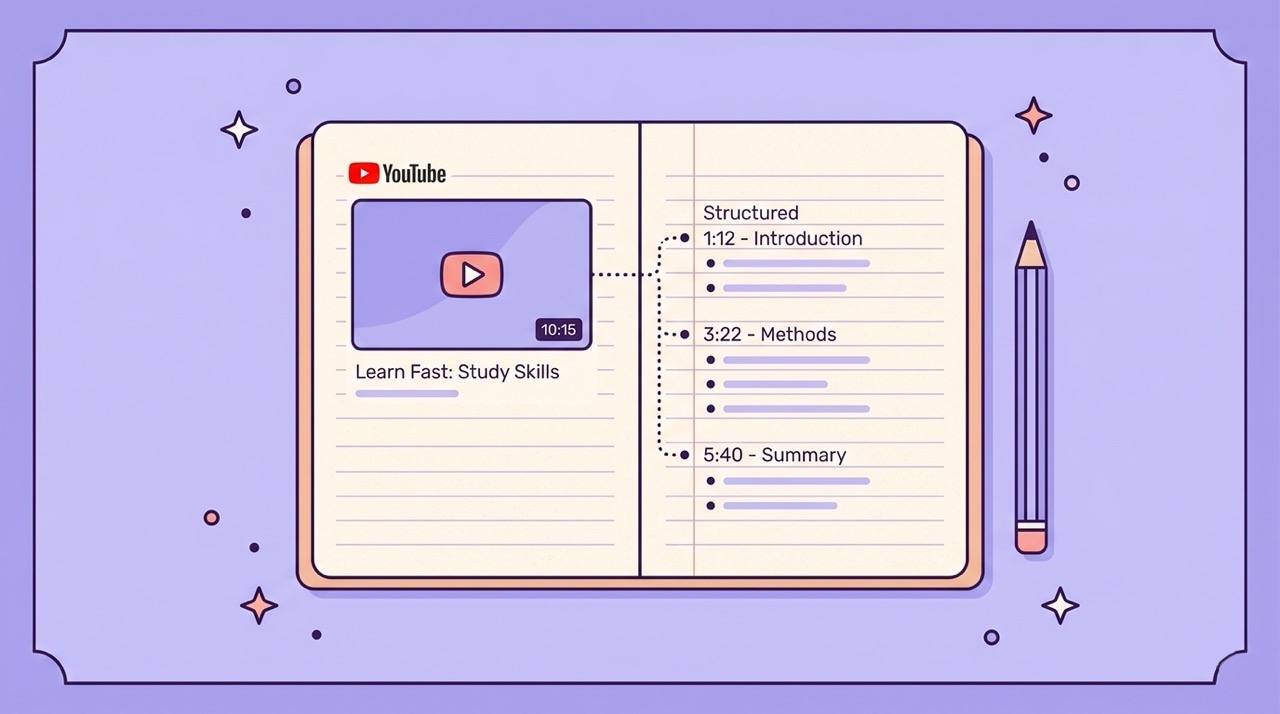 How to Take Better Notes from YouTube Videos (The Smart Student's Guide)