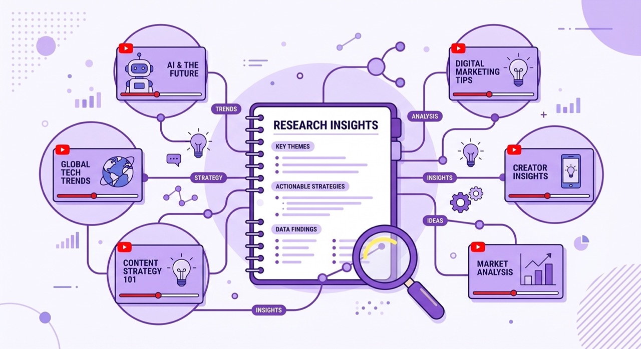 How to Research a Topic Using Only YouTube (AI-Assisted Deep Dive)