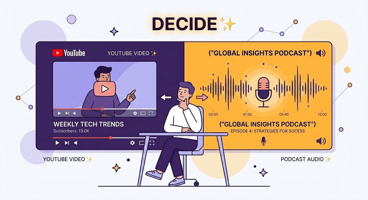 YouTube vs Podcast: Which Format Is Better for Learning in 2025?